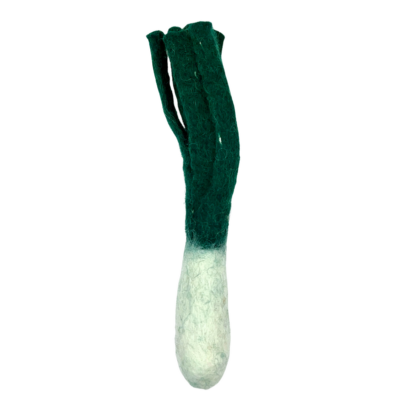Lean Leek - Felt Cat Toy