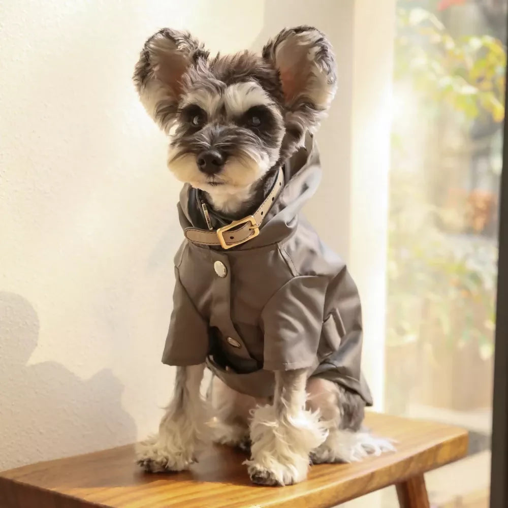 Bowery Raincoat Grey Look