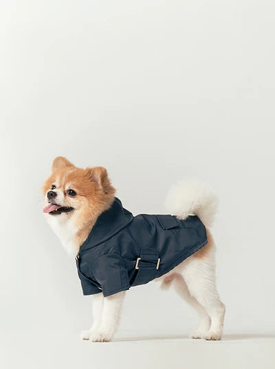 Bowery Raincoat - Blue