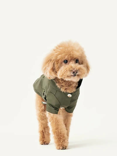 Bowery Raincoat Green 2