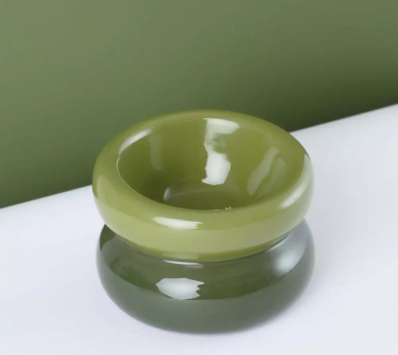 Soufflé Pet Bowl Avocado Green 7