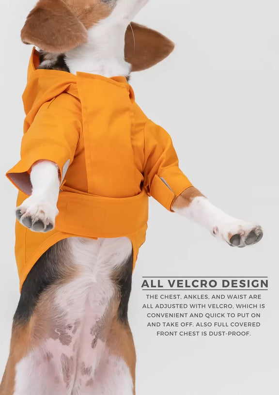 Tribeca Adjustable Velcro Raincoat - Styling 3