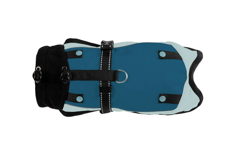 _Hundejacken_Petrol_mint_top_look_with-metal_2XS