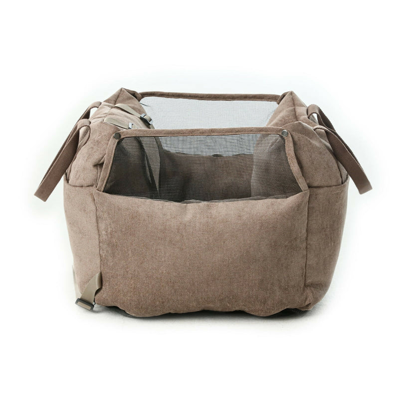 Puff Guard Dog Car Seat Camel 2