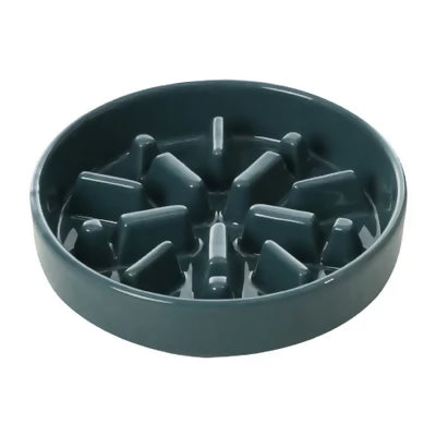 Slow Feeder Dog Bowls Wave Spark Blue