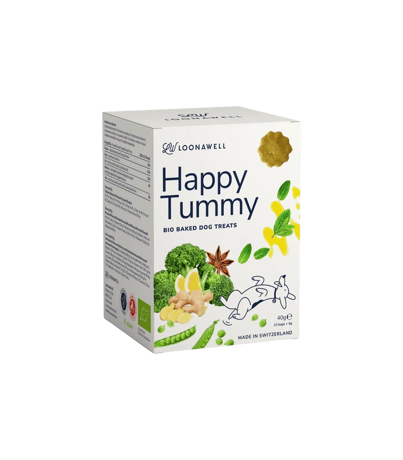 Happy Tummy Dog Treats | Organic Baked Treats for Sensitive Stomachs