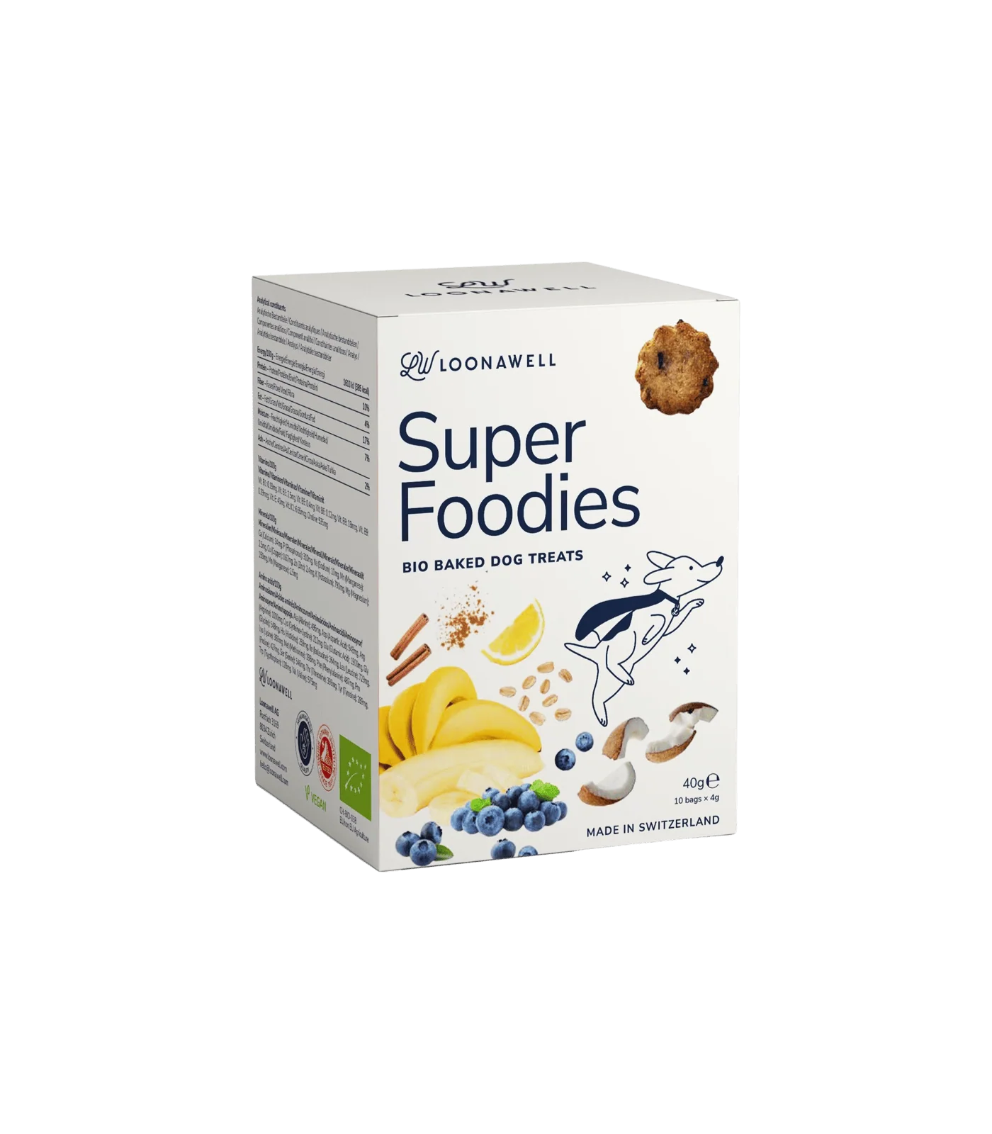 Super Foodies Dog Treats | Organic Antioxidant Baked Treats