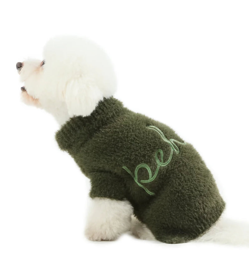 Eskimo Fuzzy Sweater Green 3
