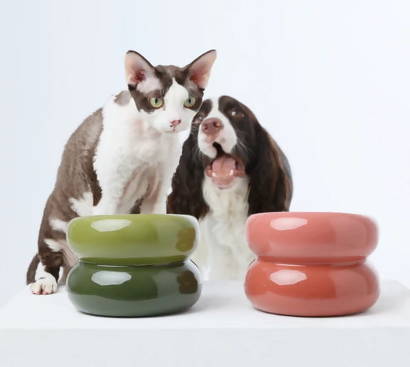 Soufflé Pet Bowl Avocado Green 2
