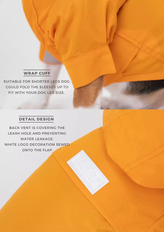 Tribeca Adjustable Velcro Raincoat - Styling 2