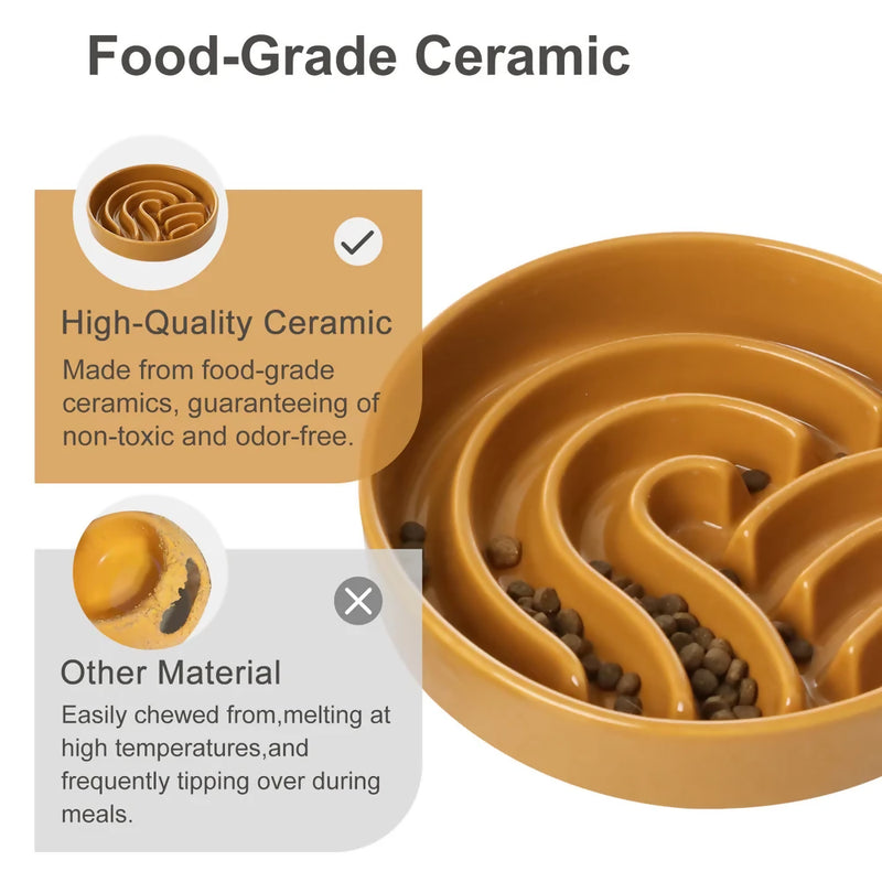 Slow Feeder Dog Bowls Wave 6