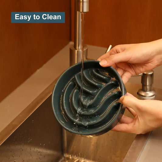 Slow Feeder Dog Bowls Wave 7
