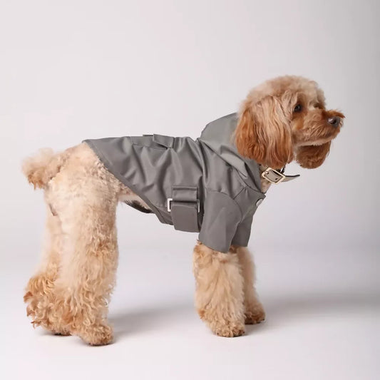 Bowery Raincoat Grey Side 2