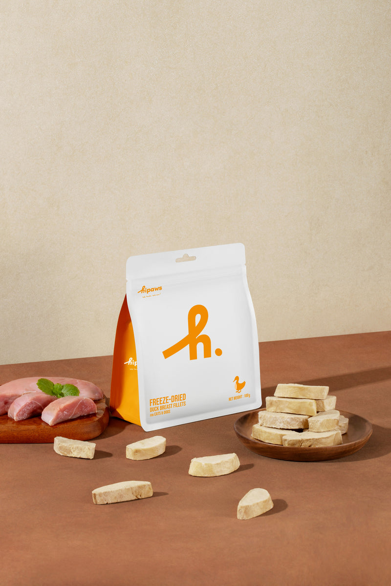 FREEZE-DRIED DUCK BREAST FILLETS