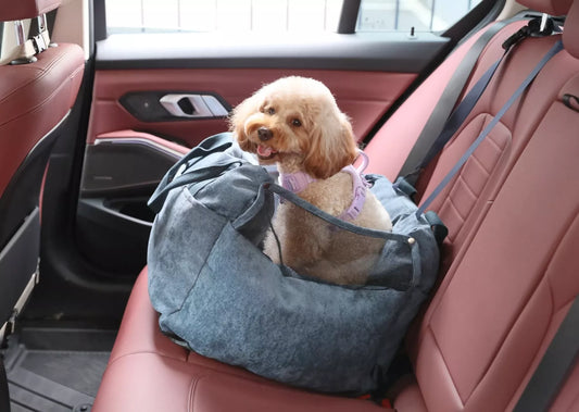 Puff Guard Dog Car Seat Blue 4